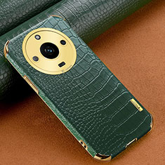 Soft Luxury Leather Snap On Case Cover XD1 for Realme Narzo 60 5G Green