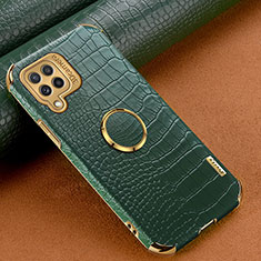 Soft Luxury Leather Snap On Case Cover XD1 for Samsung Galaxy A22 4G Green