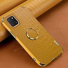 Soft Luxury Leather Snap On Case Cover XD1 for Samsung Galaxy Note 10 Lite Yellow