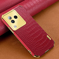 Soft Luxury Leather Snap On Case Cover XD1 for Xiaomi Civi 3 5G Red