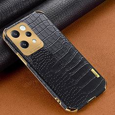 Soft Luxury Leather Snap On Case Cover XD1 for Xiaomi Redmi 12 4G Black