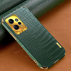 Soft Luxury Leather Snap On Case Cover XD1 for Xiaomi Redmi Note 12 4G Green