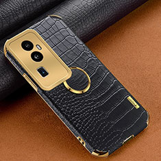 Soft Luxury Leather Snap On Case Cover XD2 for Oppo Reno10 Pro+ Plus 5G Black