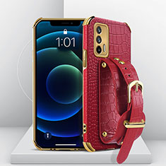 Soft Luxury Leather Snap On Case Cover XD2 for Realme GT 5G Red