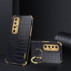 Soft Luxury Leather Snap On Case Cover XD2 for Xiaomi Mi 10S 5G Black