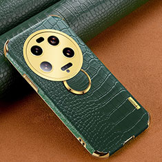 Soft Luxury Leather Snap On Case Cover XD2 for Xiaomi Mi 13 Ultra 5G Green