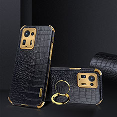 Soft Luxury Leather Snap On Case Cover XD2 for Xiaomi Mi Mix 4 5G Black