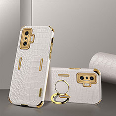 Soft Luxury Leather Snap On Case Cover XD2 for Xiaomi Redmi K50 Gaming 5G White