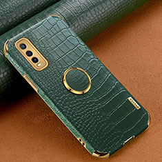 Soft Luxury Leather Snap On Case Cover XD3 for Vivo Y51s 5G Green