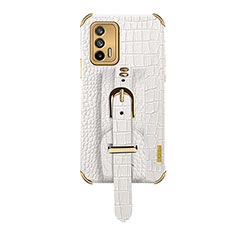 Soft Luxury Leather Snap On Case Cover XD5 for Realme GT Neo 2T 5G White