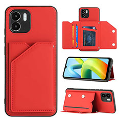 Soft Luxury Leather Snap On Case Cover YB1 for Xiaomi Redmi A1 Red