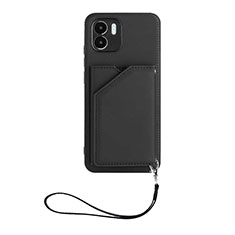 Soft Luxury Leather Snap On Case Cover YB2 for Xiaomi Redmi A1 Black