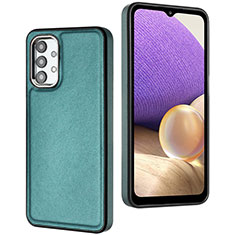Soft Luxury Leather Snap On Case Cover YB3 for Samsung Galaxy A32 5G Green