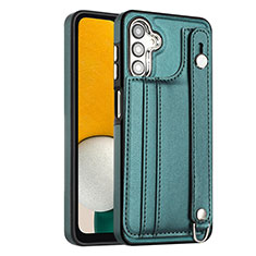 Soft Luxury Leather Snap On Case Cover YB4 for Samsung Galaxy M44 5G Green