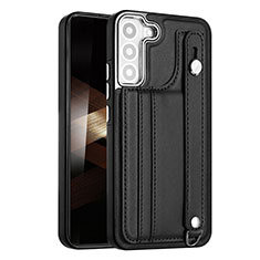 Soft Luxury Leather Snap On Case Cover YB4 for Samsung Galaxy S24 5G Black