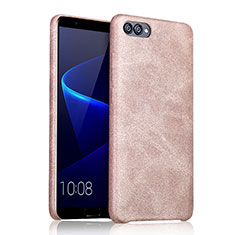 Soft Luxury Leather Snap On Case for Huawei Honor View 10 Gold