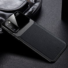 Soft Silicone Gel Leather Snap On Case Cover FL1 for Samsung Galaxy S20 FE 4G Black