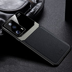 Soft Silicone Gel Leather Snap On Case Cover FL1 for Xiaomi Civi 2 5G Black