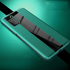 Soft Silicone Gel Leather Snap On Case Cover for Huawei Honor V30 Pro 5G Green