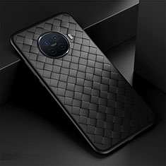 Soft Silicone Gel Leather Snap On Case Cover for Oppo Ace2 Black