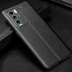 Soft Silicone Gel Leather Snap On Case Cover for Realme GT Master Explorer 5G Black