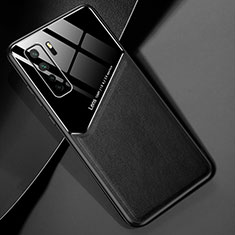 Soft Silicone Gel Leather Snap On Case Cover H04 for Huawei Nova 7 SE 5G Black