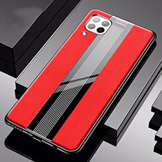 Soft Silicone Gel Leather Snap On Case Cover H05 for Huawei Nova 6 SE Red