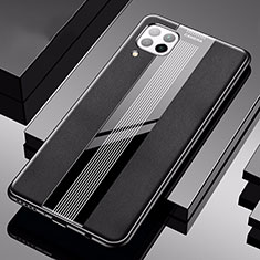 Soft Silicone Gel Leather Snap On Case Cover H05 for Huawei Nova 7i Black