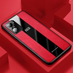 Soft Silicone Gel Leather Snap On Case Cover PB1 for Xiaomi Redmi K40 Pro 5G Red