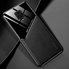 Soft Silicone Gel Leather Snap On Case Cover with Magnetic for Xiaomi Poco M2 Pro Black