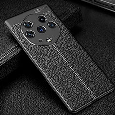 Soft Silicone Gel Leather Snap On Case Cover WL1 for Huawei Honor Magic3 Pro+ Plus 5G Black