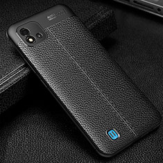 Soft Silicone Gel Leather Snap On Case Cover WL1 for Realme C11 (2021) Black