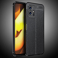 Soft Silicone Gel Leather Snap On Case Cover WL2 for Vivo Y75 5G Black