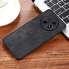 Soft Silicone Gel Leather Snap On Case Cover YZ2 for Huawei Nova Y91 Black