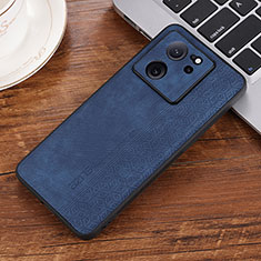 Soft Silicone Gel Leather Snap On Case Cover YZ2 for Xiaomi Redmi K60 Ultra 5G Blue