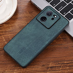 Soft Silicone Gel Leather Snap On Case Cover YZ2 for Xiaomi Redmi K60 Ultra 5G Green