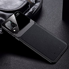 Soft Silicone Gel Leather Snap On Case Cover Z01 for Huawei Nova 7i Black