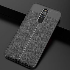 Soft Silicone Gel Leather Snap On Case for Xiaomi Redmi 8 Black