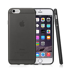 Soft Silicone Gel Matte Finish Cover for Apple iPhone 6 Gray