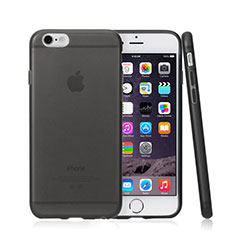 Soft Silicone Gel Matte Finish Cover for Apple iPhone 6 Plus Gray