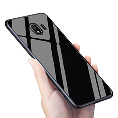 Soft Silicone Gel Mirror Cover for Samsung Galaxy J2 Pro (2018) J250F Black