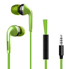 Sports Stereo Earphone Headphone In-Ear H03 for Sharp Aquos Zero6 Green