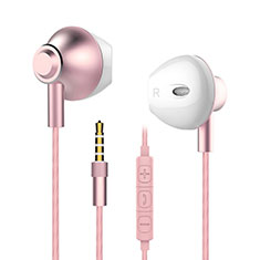 Sports Stereo Earphone Headphone In-Ear H05 for Oppo K3 Pink