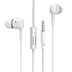 Sports Stereo Earphone Headphone In-Ear H09 for Samsung Galaxy A8+ A8 2018 Duos A730f White