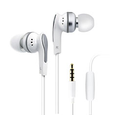 Sports Stereo Earphone Headphone In-Ear H23 for Sharp Aquos Zero6 White