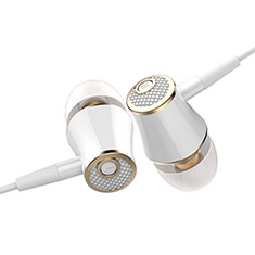 Sports Stereo Earphone Headset In-Ear H06 for Oppo Reno5 F Gold