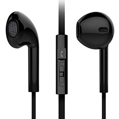 Sports Stereo Earphone Headset In-Ear H07 for Handy Zubehoer Halterungen Staender Black