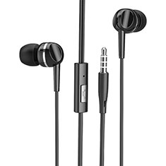 Sports Stereo Earphone Headset In-Ear H09 for Oppo A16K Black