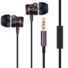 Sports Stereo Earphone Headset In-Ear H10 for Sharp Aquos R6 Black