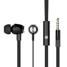 Sports Stereo Earphone Headset In-Ear H13 for Oppo A58 4G Black